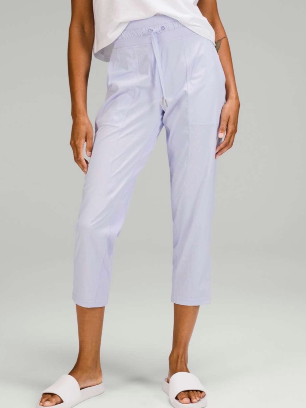 Lululemon dance studio mid rise crop pants 14